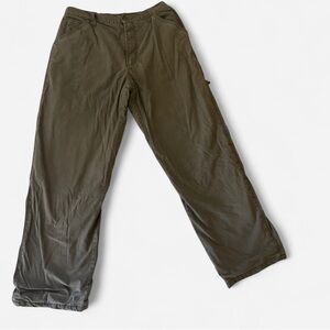 Men's Casual Olive Cargo Pants